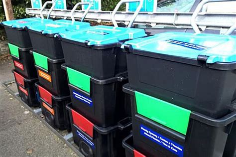 black recycling box and lid, if needed; food waste bin, to put your food waste out for collection; food waste caddy, to use in the kitchen. . Anglesey council recycling bins